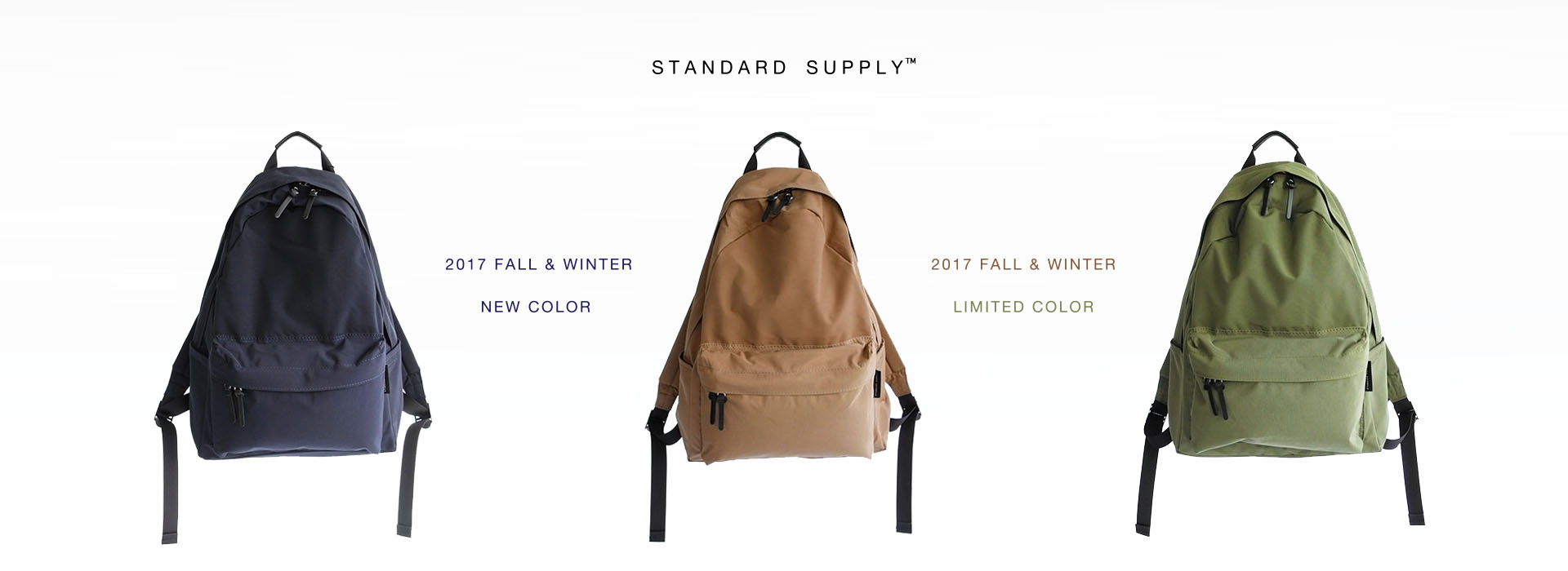 STANDARD SUPPLY / SIMPLICITY 新色・限定色 入荷 | evergreenworks